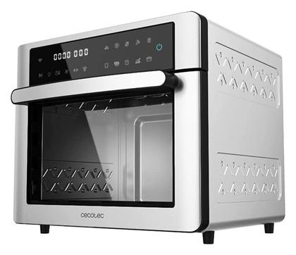 Cecotec Bake&Fry 3000 Touch Steel Ηλεκτρικό Φουρνάκι 30lt Χωρίς Εστίες με Αέρα