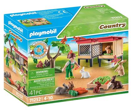 Playmobil Country Κουνελόσπιτο για 4-10 ετών