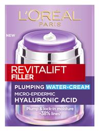 L'Oreal Paris Revitalift Filler Plumping Water Αντιγηραντική Κρέμα 50ml