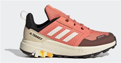 adidas Παιδικά Παπούτσια Πεζοπορίας Terrex Trailmaker Αδιάβροχα Coral Fusion / Wonder White / Solar Gold