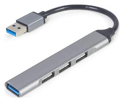 Gembird USB 3.1 Hub 4 Θυρών με σύνδεση USB-A Ασημί