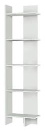 Βιβλιοθήκη Perla 48x22x170εκ. Λευκή