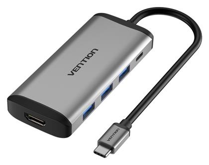 Vention USB-C Docking Station με HDMI 4K PD (CNBHB) από το Public