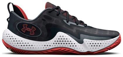 Under Armour Spawn 5 Χαμηλά Μπασκετικά Παπούτσια Μαύρα