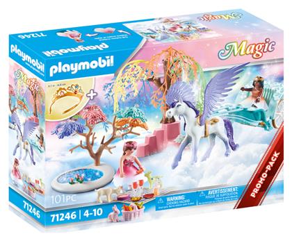 Playmobil Magic Πριγκίπισσες & Άμαξα με Πήγασο για 4-10 ετών