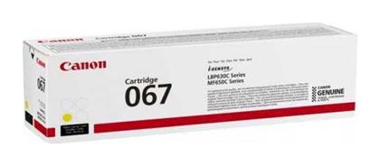 Canon 067 Γνήσιο Toner Laser Εκτυπωτή Κίτρινο 1250 Σελίδων (5099C002) από το Public