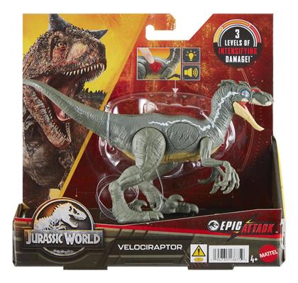 Jurassic World Epic Attack Velociraptor για 4+ Ετών