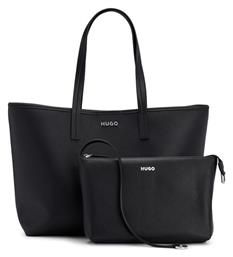 Hugo Boss Σετ Γυναικεία Τσάντα Shopper Ώμου Μαύρη