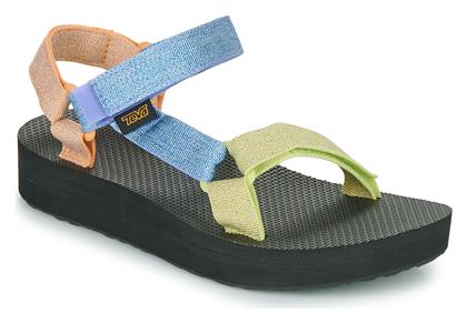 Teva Teva Γυναικεία Σανδάλια Sporty Flatforms Metallic Lilac Multi