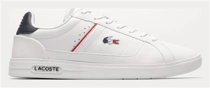 Lacoste Europa Pro Tri 123 Sneakers Λευκά