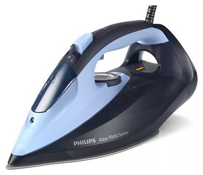 Philips Σίδερο Ατμού 2800W με Αντικολλητική Πλάκα και Συνεχόμενη Παροχή 50gr/min Light/Dark Blue