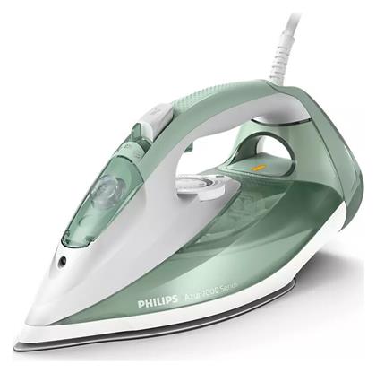 Philips Azur DST7012/70 2600W με Συνεχόμενη Παροχή Ατμού 45gr/min Green