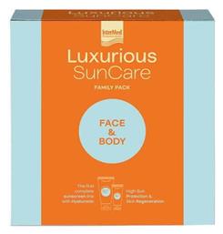 InterMed Luxurious Suncare Family Pack Σετ με Αντηλιακή Κρέμα Προσώπου & Αντηλιακό Γαλάκτωμα Σώματος