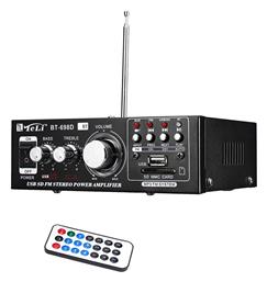 Ολοκληρωμένος Ενισχυτής Hi-Fi Stereo BT-698D Μαύρος