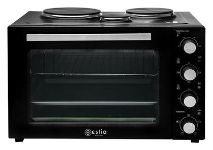 Estia Compact Cooker Ηλεκτρικό Φουρνάκι 48lt με 3 Εστίες και Αέρα