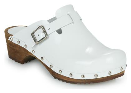 Sanita Krisla Γυναικεία Σαμπό Λευκά