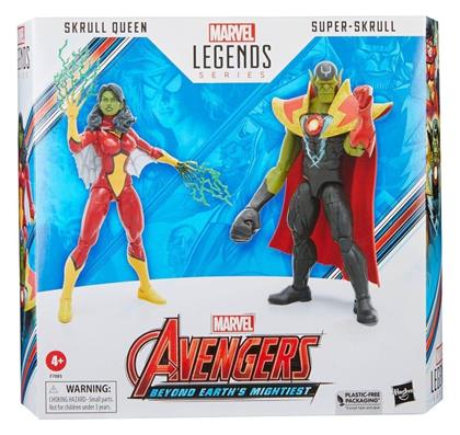 Marvel Legends Skrull Queen & Super-Skrull για 4+ Ετών 15εκ.