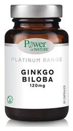 Power Of Nature Platinum Range Ginkgo Biloba 120mg 30 κάψουλες