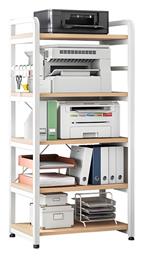 Ραφιέρα Δαπέδου Lito 60x40x140εκ. Μπεζ