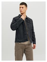 Jack & Jones Ανδρικό Τζιν Μπουφάν Μαύρο