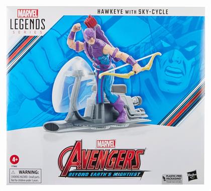 Marvel Legends Avengers - Hawkeye with Sky Cycle για 4+ Ετών 15εκ.