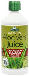 Optima Naturals Aloe Vera Juice Cranberry
