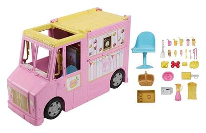 Barbie Όχημα για Κούκλες Lemonade Truck- Καντίνα για Χυμούς για 3+ Ετών