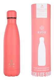 Estia Travel Flask Lite Save the Aegean 500ml Fusion Coral