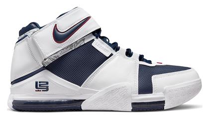 Nike Zoom Lebron 2 Ψηλά Μπασκετικά Παπούτσια Λευκά