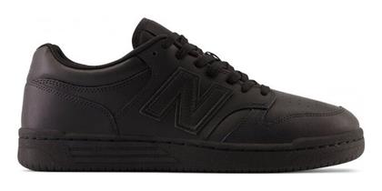 New Balance 480 Unisex Sneakers Μαύρα από το Epapoutsia