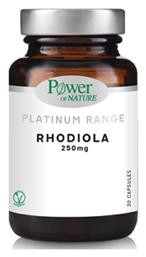 Power Of Nature Platinum Range Rhodiola 250mg 30 κάψουλες