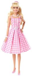 Barbie Συλλεκτική Κούκλα The Movie Margot Robbie in Pink Gingham Dress για 3+ Ετών