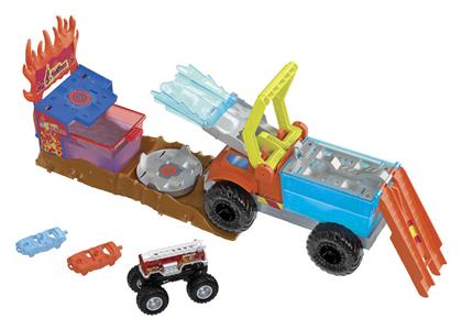 Hot Wheels Πυροσβεστικό Χρωμοκεραυνών Monster Trucks για 5+ Ετών