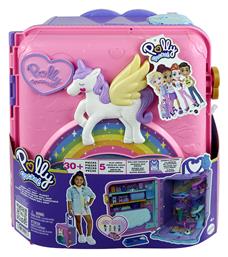 Mattel Παιχνίδι Μινιατούρα Polly Pocket Pollyville Βαλιτσάκι Λούνα Παρκ για 4+ Ετών