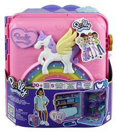Mattel Παιχνίδι Μινιατούρα Pollyville Polly Pocket Pollyville Βαλιτσάκι Λούνα Παρκ για 4+ Ετών