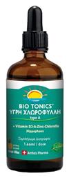 Bio Tonics Υγρή Χλωροφύλλη Type A 100ml Green