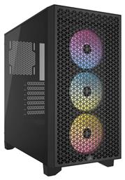 Corsair 3000D Airflow TG RGB Gaming Midi Tower με Πλαϊνό Παράθυρο