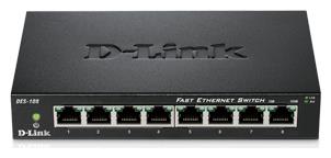 D-Link DES-108 Unmanaged L2