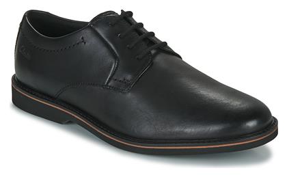 Clarks Atticus Ανδρικά Casual Παπούτσια Μαύρα