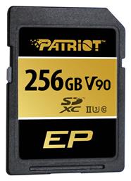 Patriot EP SDXC 256GB Class 10 U3 V90 UHS-II