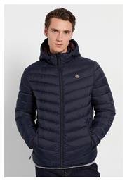 Funky Buddha Ανδρικό Χειμωνιάτικο Μπουφάν Puffer Navy Μπλε