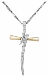 Λευκόχρυσος Σταυρός 9Κ