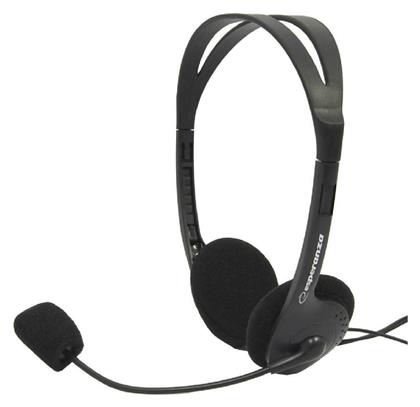 Esperanza EH102 On Ear Multimedia Ακουστικά με μικρόφωνο και σύνδεση 3.5mm Jack