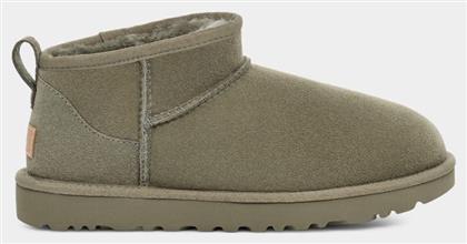 Ugg Australia Classic Ultra Mini Γυναικεία Μποτάκια Moss Green