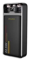 Awei P78K 20000mAh 22.5W Μαύρο