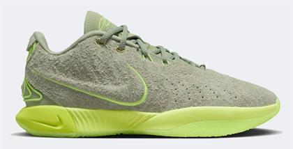 Nike LeBron XXI Χαμηλά Μπασκετικά Παπούτσια Oil Green / Volt