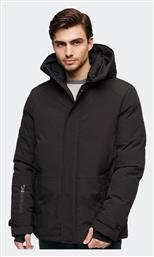 Superdry City Μπουφάν Παρκά Black από το Z-mall