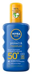 Nivea Protect & Moisture SPF50 Αντηλιακή Λοσιόν 200ml
