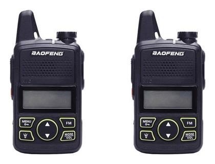 Baofeng BF-T1 Ασύρματος Πομποδέκτης PMR 1.5W με Μονόχρωμη Οθόνη Σετ 2τμχ