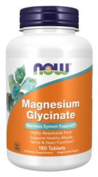 Now Foods Magnesium Glycinate 1000mg 180 ταμπλέτες